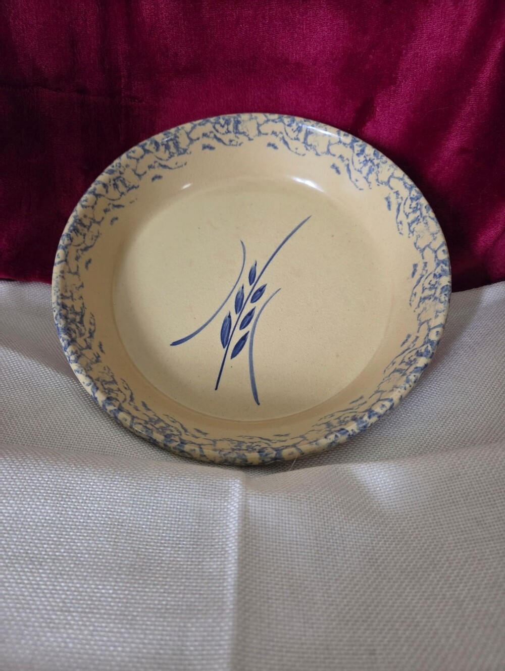 Vintage Robinson Ransbottom Plate 9 1/2 Inches